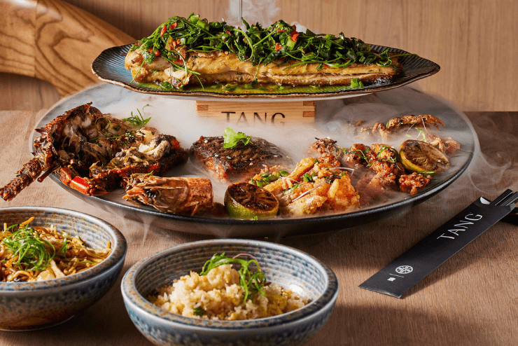 Luxury coastal dining